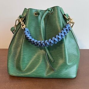 Louis Vuitton Green Petit Noé Epi Leather